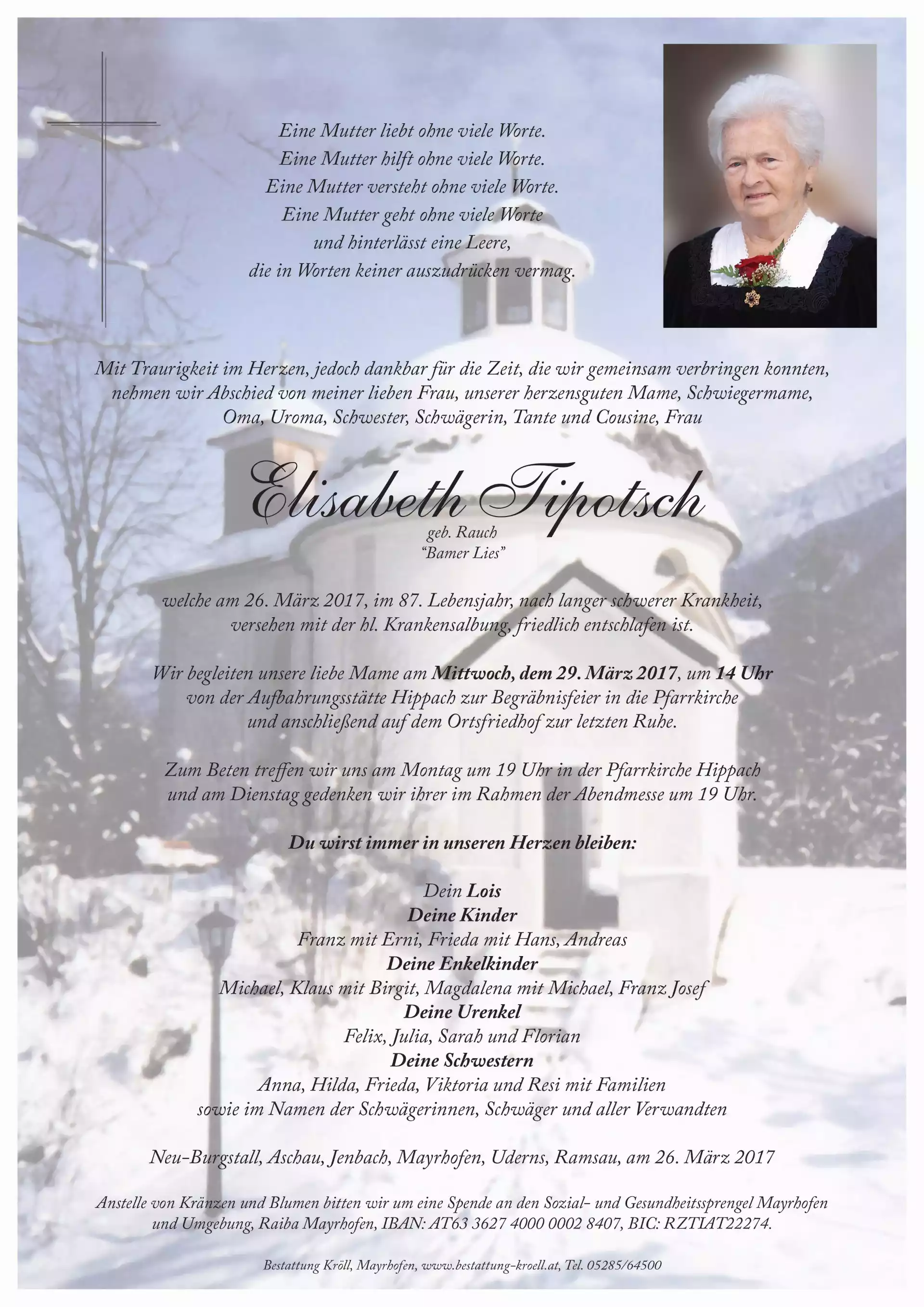 Parte von Elisabeth Tipotsch
